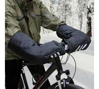 Solaughguy Mountain - Manoplas para manillar de bicicleta, calentadores de manos de invierno para bicicleta eléctrica y grasa para bicicleta, 38 x 30 cm, almohadillas reflectantes, poliéster