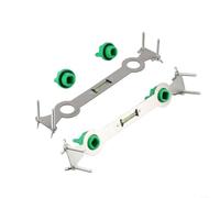 Solaughguy Nivelador de tubería de agua fría y caliente de metal, posicionador de ducha de acero inoxidable con medidor de burbujas para una alineación precisa del grifo, herramienta de fontanería