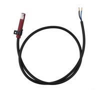 Solaughguy Photoresistor - Ojo eléctrico para QRB1, fotocélula para quemador detector de llama sensor con construcción de plástico y metal, 5 cm, rojo o negro