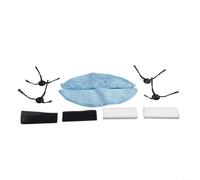 Solaughguy Piezas de repuesto para Cecotec para Conga Pet Max para X-Treme, para Ultimate, Vital Series - Kit de cepillos laterales, filtros y paños de fregona para robot aspirador (A)
