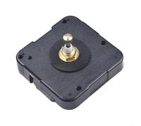 Solaughguy Silent Jump Second Clock Movement 12888 Mecanismo de silencio de oscilación con rosca de 6 mm de alto par de núcleo de plástico para reparación de reloj de pared DIY piezas de repuesto