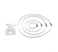 Solaughguy Soporte de montaje en poste de cámara ajustable para EufyCam 1/2/2C/2C Pro/3/3C/E, Arlo Pro 2/3/4/HD/Go, Ring Spotlight Cam Plus/Pro, cámaras de interior y panorámica - inoxidable