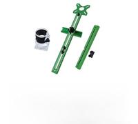 Solaughguy Soporte de ranura de fresado 4 en 1 para carpintería, plantilla de corte circular ajustable de 3.5 a 24 pulgadas con medidas métricas e imperiales, (D)