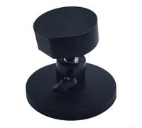 Solaughguy Soporte de ventosa de ángulo ajustable para mini, soporte de techo y salpicadero de coche con fuerte succión y adaptador de trípode de aleación de aluminio, (negro)