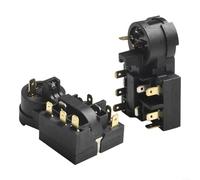 Solaughguy Start For Relay QP3-12A Protector de sobrecarga del compresor para refrigerador Haier, pieza de repuesto de plástico y metal para restaurar el rendimiento de refrigeración eficiente (2