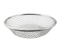 Solaughguy Tamiz de tierra de hierro galvanizado para cubos de 5 galones con malla de 2 mm/6 mm/10 mm, tamiz de abono de arena de larga duración para jardinería, roca, tierra, vermicompost, incluye 1