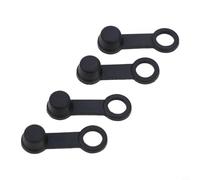 Solaughguy Tapón de rosca de purga de freno para motocicleta y coche, cubierta de goma para ajuste de grasa, válvulas de purga M6/M8/M10, paquete de 20/30/40, color negro (20 unidades)