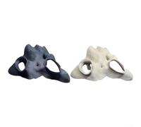 Solaughguy Terrario de acuario Escondite de raíz de manglar sintético con estilo de raíz texturizada de aspecto natural, estructura de esquina que ahorra espacio, polilactida a base de plantas