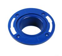 Solaughguy Tornillos de fijación de brida de inodoro con cera para sello de mantequilla y pernos de anclaje de bloqueo para una instalación y reemplazo seguros del inodoro, material ABS, acero al