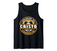 Soldado de Cristo Dios Guerreo Fiel, fiel soldado de Jesús Camiseta sin Mangas