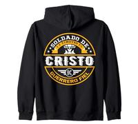 Soldado de Cristo Dios Guerreo Fiel, fiel soldado de Jesús Sudadera con Capucha