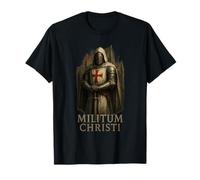Soldado de Cristo - Templario Católico Cristiano Camiseta