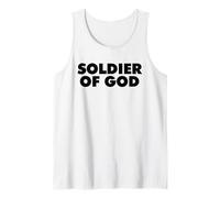 Soldado DE Dios Camiseta sin Mangas