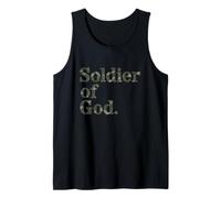 Soldado de Dios - Guerrero de Cristo Camiseta sin Mangas