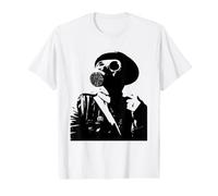 Soldado de Plantilla de Graffiti de máscara de Gas Camiseta gráfica económica