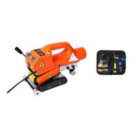 Soldador automático de geomembrana 220V 1100W Pantalla Digital Dual Máquina de Soldadura de PVC HDPE Soldador de cuña Caliente de Doble Costura 0-5 m/min Velocidad 0-450 °C,Rubber