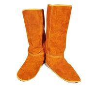 Soldador cubierta de pie de trabajo, cubiertas para zapatos de soldadura, zapatos de seguridad, protectores, polaina, polaina resistente al calor