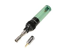 Soldador de butano inalámbrico Soldador de gas Mini bolígrafo de antorcha de butano Antorcha de gas Pistola de soldador Herramienta de bolígrafo de soldadura(verde)
