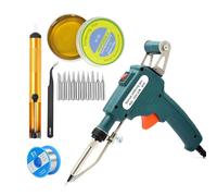 Soldador de estaño 60W Kit 15 en 1 Soldador Profesional,Soldador Estaño Set,Multi-Function Soldering Iron Soldering Gun Set para Reparado, DIY