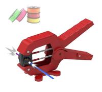 Soldador de filamento de impresión 3D, herramienta de conector de filamento de 1,75/2,85 mm, 240 ℃ máximo, para PLA ABS PETG TPU PC PP, reparación de filamentos rotos