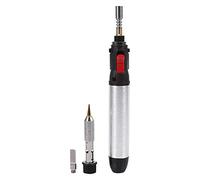 Soldador de gas, profesional 4 en 1 sin soldadura de butano de encendido/apagado automático, 250-450 ° C Herramienta de soldadura de kit de soldador de precisión de temperatura ajustable