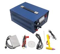 Soldador De Joyería, 400w De Alta Potencia 50a Soldador De Punto De Joyería Pluma De Soldadura Por Punto De Mano Pequeña Para Soldadura De Joyería De Acero Dorado Y Plateado