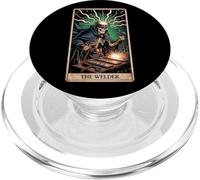 Soldador de tarot místico - Mago esqueleto de soldadura, diseño mágico PopSockets PopGrip para MagSafe