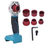 Soldador de Tubería de Agua de Plástico, Kit de Soldador de Fusiones de Enchufe de Mano Inalámbrico, Máquina de Soldadura de Tubería PPR con 6 Cabezales para Tubería PPR PE PB HDPE