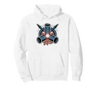 Soldador De Tubería Pipeliner Vintage Silueta Nómada Sudadera con Capucha