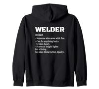 Soldador Diccionario Definición Trabajador Industrial Soldadura Sudadera con Capucha