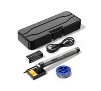 Soldador Digital Inalámbrico USB con Temperatura Ajustable de 300 A 450 C y Batería de 1000 MAh. Herramienta Inteligente para Soldar.