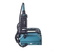 Soldador eléctrico ajustable de 60 W con calentamiento rápido y características de seguridad, compatible con múltiples tipos de batería de 18 V para un uso prolongado