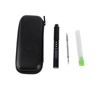 Soldador eléctrico de 65 W con pantalla de 0,91 pulgadas y carcasa CNC de aleación de aluminio Herramienta USB inteligente portátil Voltaje ajustable Compatible con protocolos de