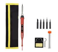 Soldador Eléctrico LCD De 80W, Temperatura Ajustable Con Puntas Y Kits Pistola For Soldar Calidad Calentamiento Preciso(KIT1)