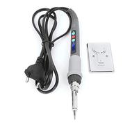 Soldador eléctrico LCD Temperatura constante Pantalla digital Soldador Enchufe europeo 220V para estación de soldadura Proceso de producción de soldadura de hierro Acero inoxidable Silicona