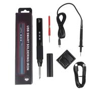 Soldador inteligente ZT-N1 - Pluma de soldadura de temperatura ajustable de 96 W con compatibilidad de punta T12, carga rápida PD/QC, cuerpo de aleación de aluminio y lectura OLED para trabajos de