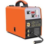 Soldador MIG 250A, 3 en 1 Combo MMA/MIG/LIFT TIG, soldador de núcleo de flujo con diseño portátil, equipo de soldadura MIG-130