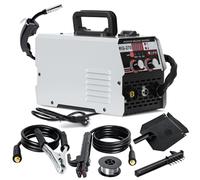 Soldador MIG 3 en 1, máquina de soldadura de pantalla LED 20-250A Mig/Tig/Arc/Spool, soldador MIG sin gas 4KG, máquina de soldadura multiproceso