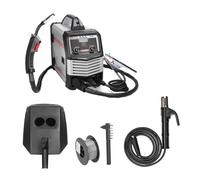 Soldador MIG MMA 2 En 1, Máquina De Soldadura Inversora Semiautomática, Contacto, Arco Sin Gas Gran Rendimiento De Soldadura(MIG MAG MMA TIG-160C)