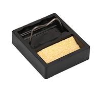 Soldador, mini soporte de soldador eléctrico con esponja, base de soldador resistente a altas temperaturas de 600 ℃