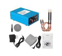 Soldador por Puntos de 5000W Soldador por Puntos Portátil de Alta Potencia Soldadura por Puntos de Mano para Batería 18650/26650/32650 Enchufe