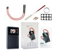 Soldador por puntos de batería 1200A Máquina de soldadura portátil de doble pulso con modo inteligente/general, pantalla a color de 1,8 pulgadas, batería de 8000 mAh, múltiples