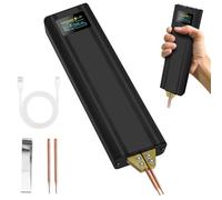 Soldador por puntos de batería, modos automáticos y manuales, 80 velocidades ajustables, Con Pantalla LCD Mini soldadora de puntos para soldar baterías