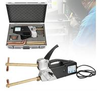 Soldador Por Puntos PortáTil Soldadora eléctrica de mano para acero dulce, con punta de 2,0 + 2,0 mm, para reparación de chapa metálica.