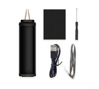 Soldador portátil por puntos con pantalla LED, potencia ajustable de 8 niveles, batería de 2200 mAh, salida de 800 A para reparación de teléfonos móviles y montaje de batería de bricolaje, 0.1-0.25 mm
