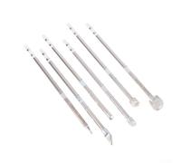 Soldador Precision T12BK con calentamiento rápido y puntas compatibles C6 C8 C10 para profesionales de reparación electrónica (T12-C15)