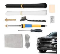 Soldador profesional - Control preciso de temperatura Metal+ABS | Soldador de parachoques y planchado de cuero para automóviles, motocicletas, talleres y reparaciones domésticas