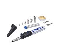 Dremel Soldador Versatip 2000 sin cables, kit de gas butano con 7 puntas para pirograbado y joyería