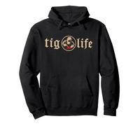 Soldador TIG Life Soldadura TIG Trabajador de Metal Trabajo de Soldadura TIG Sudadera con Capucha
