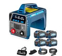 Soldadora a batería, máquina de soldar inalámbrica MMA Stick, 160 A, arranque en caliente, pantalla digital, soldadura de acero de 2 a 10 mm de espesor, equipos agrícolas, reparación de proyectos do